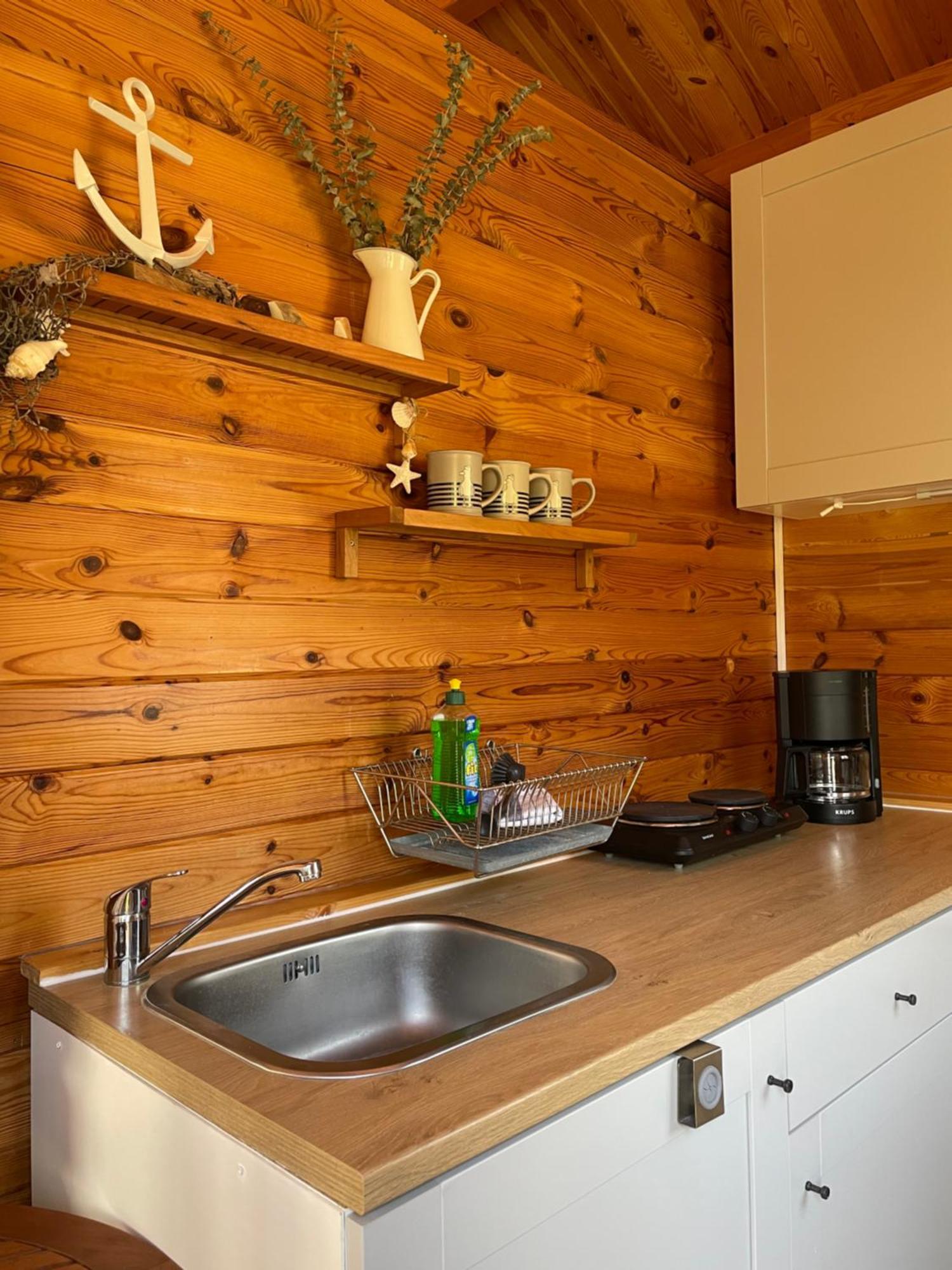 Tinyhouse Meereszauber- Ruhige Lage, Eigener Garten, Grill 볼가스트 외부 사진